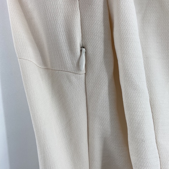 Zara Women's Ecru Belted Waist Midi Dress Size XS - Picture 10 of 13